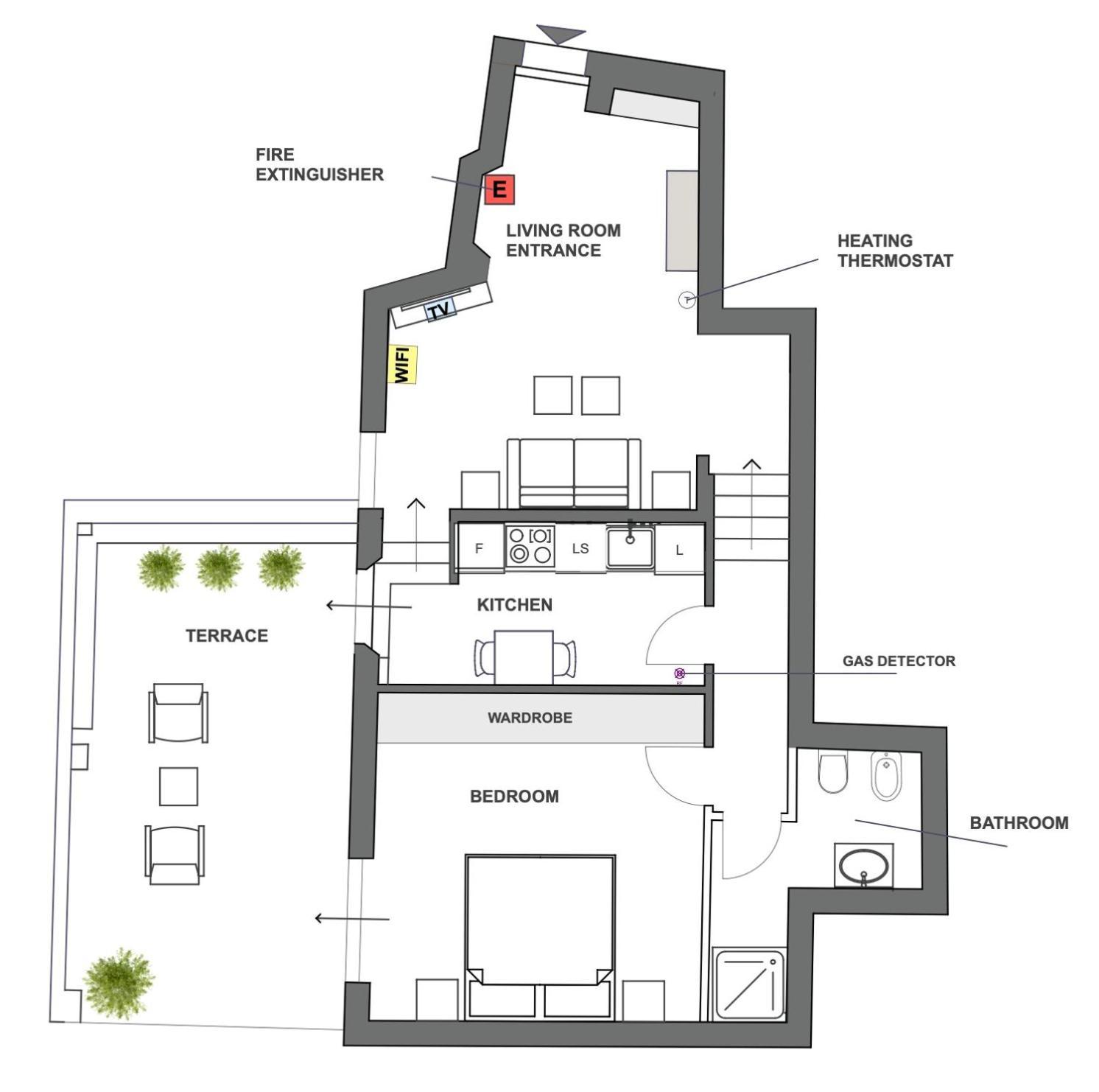 Carmine Apartment Флоренція Екстер'єр фото